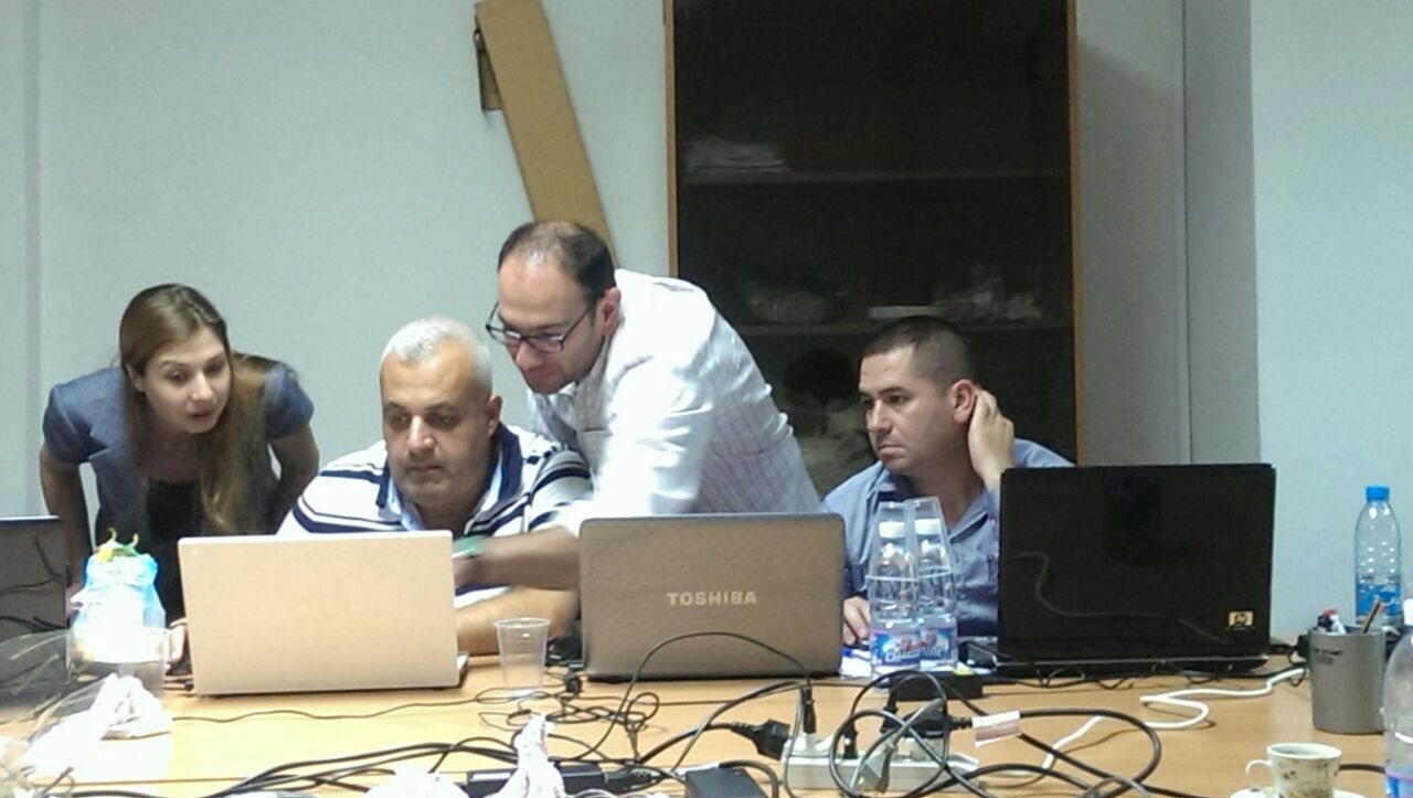 Applied software training session from the company archive