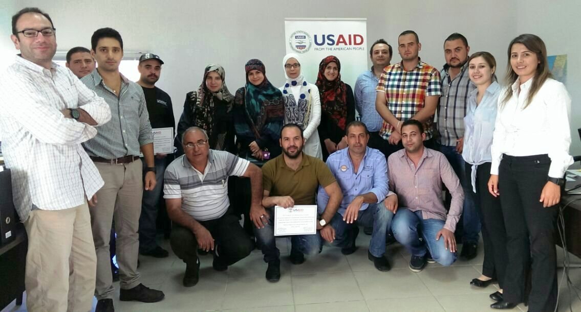 Technical training group from the company archive